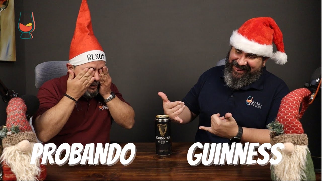 Probando Cerveza Guinness