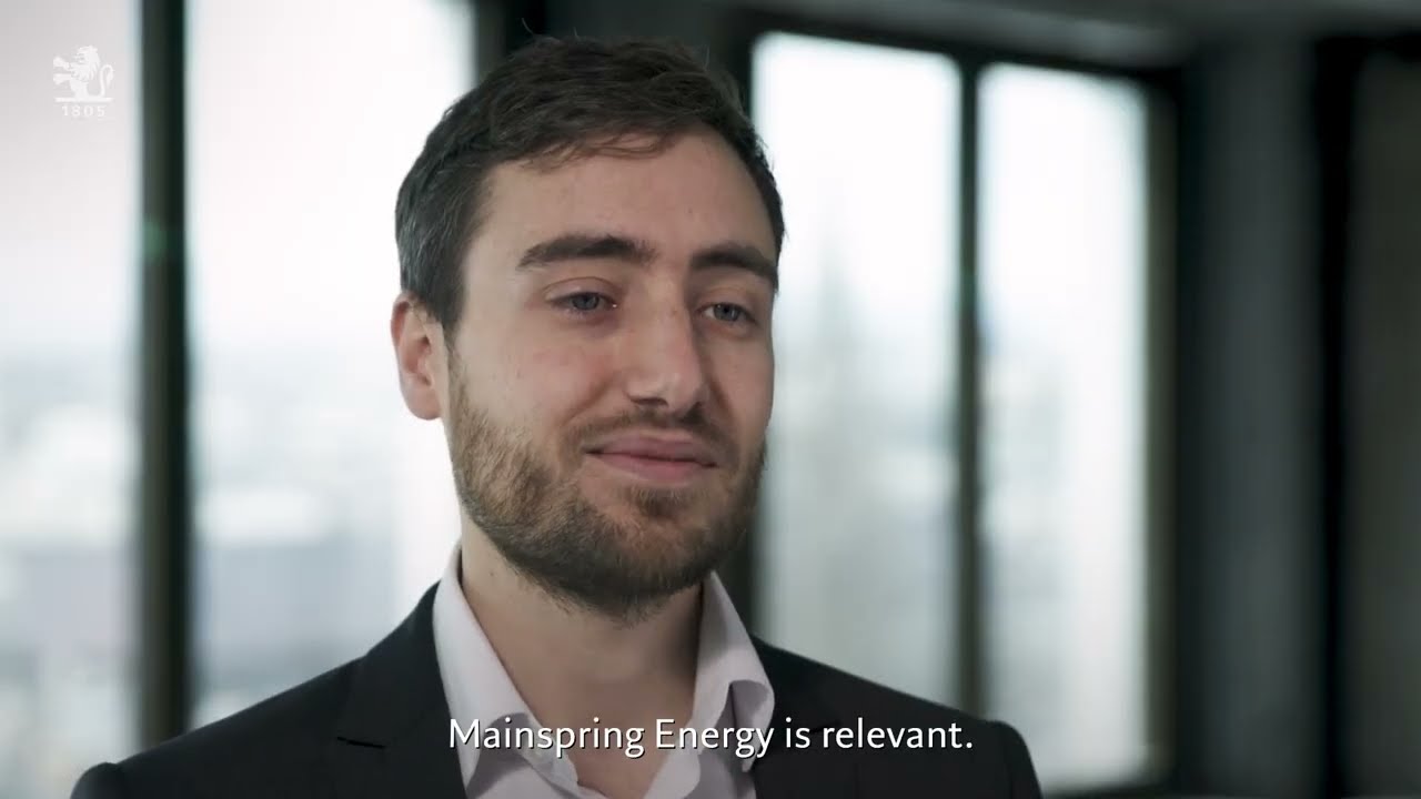 Pictet's investment in Mainspring Energy