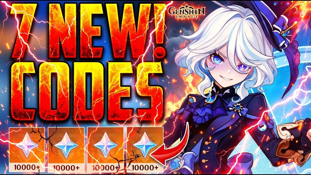 5K PROMOGEMS NEW Genshin Impact Codes 2026 - 100% Working Redeem Codes Today