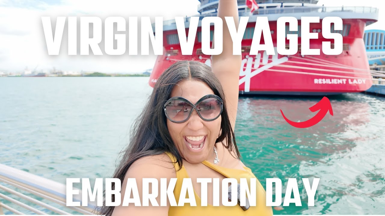 You WILL NOT BELIEVE THIS CRUISE ITINERARY | Virgin Voyages Embarkation Day Vlog