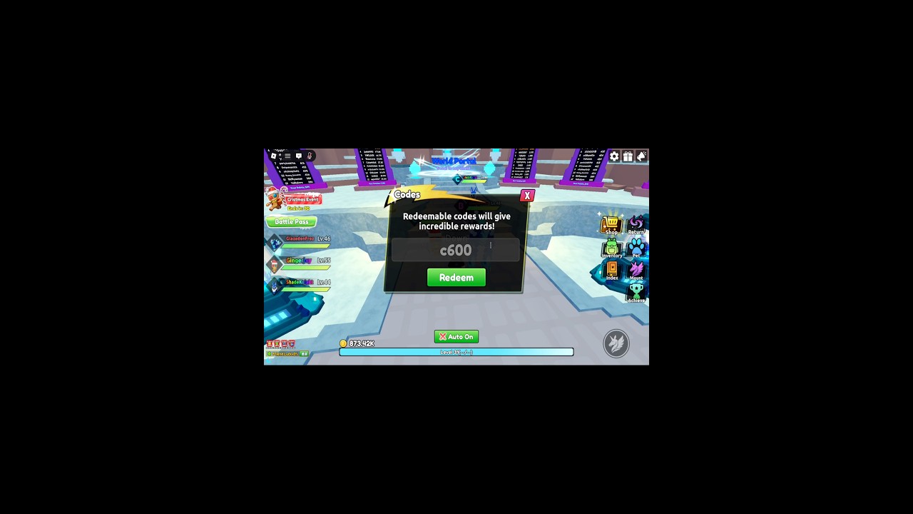 Another NEW CODE in Catch a Monster #roblox #robloxgames #catchamonster #fypシ #shorts #shortvideo