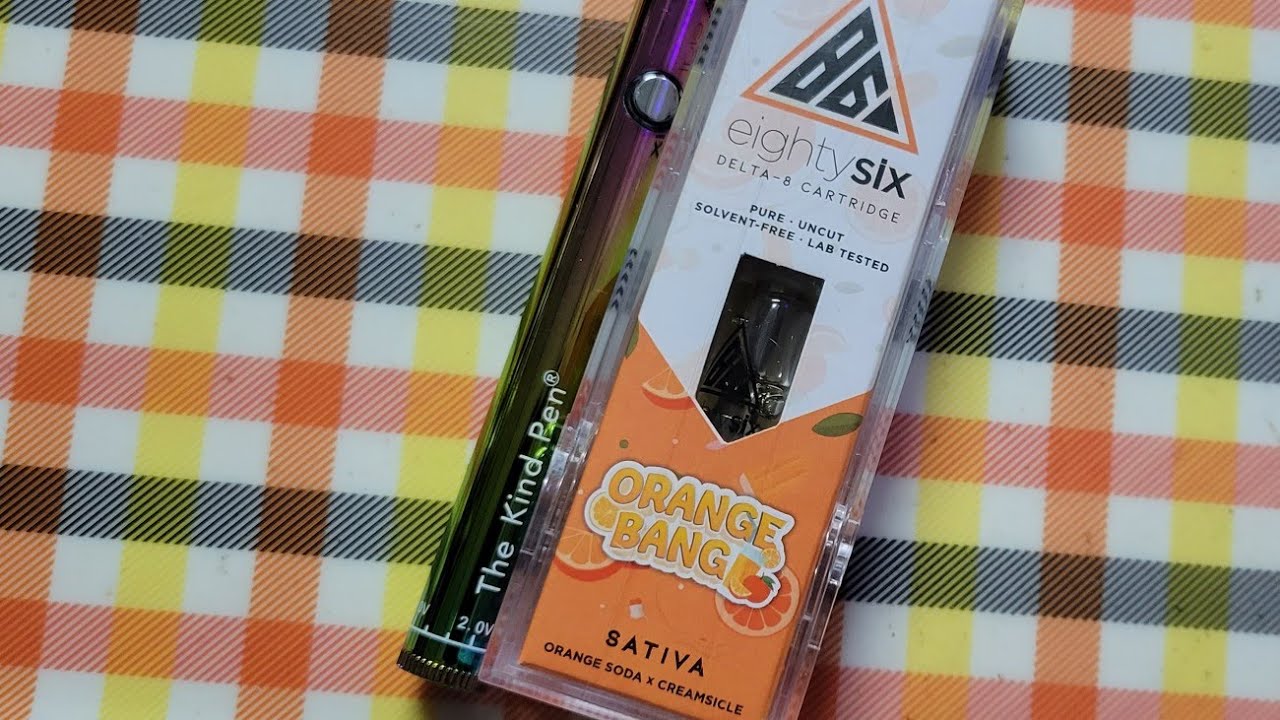 Eighty Six Brand Orange Bang Delta 8 strain review! 🍊💥