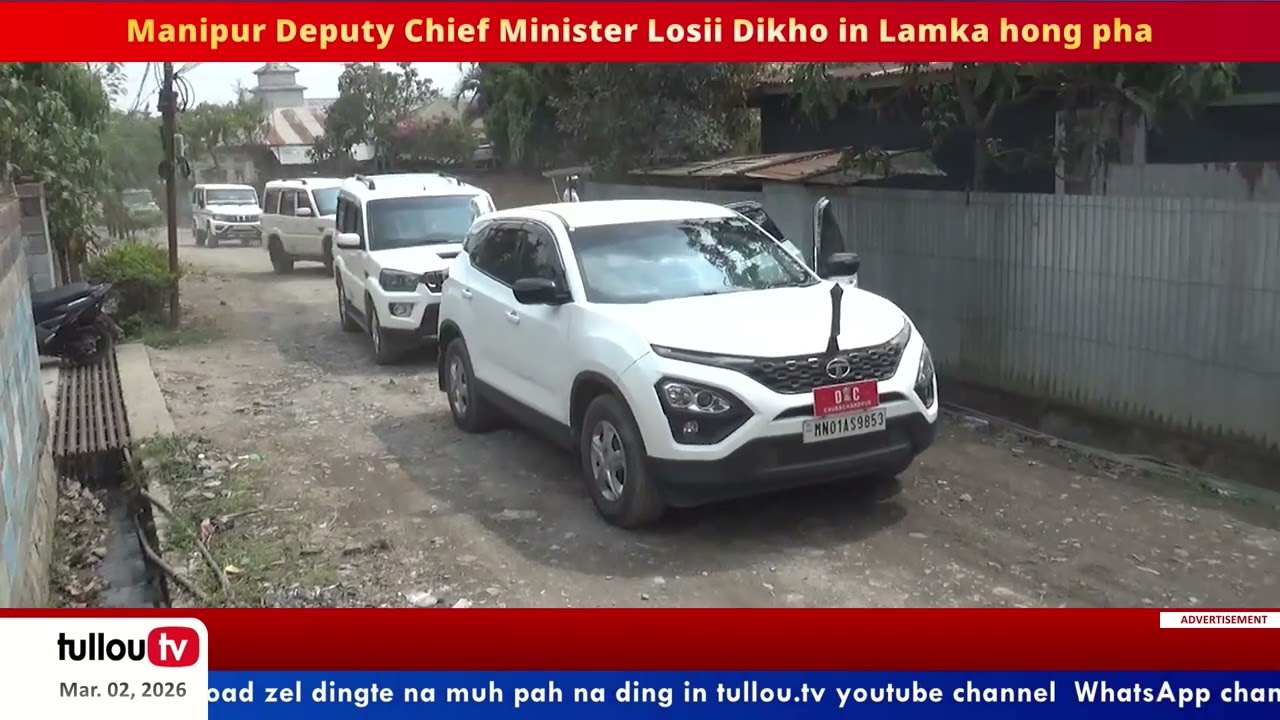 Deputy Chief Minister Losii Dikho in Lamka hong pha in ZCC toh close-door meeting nei