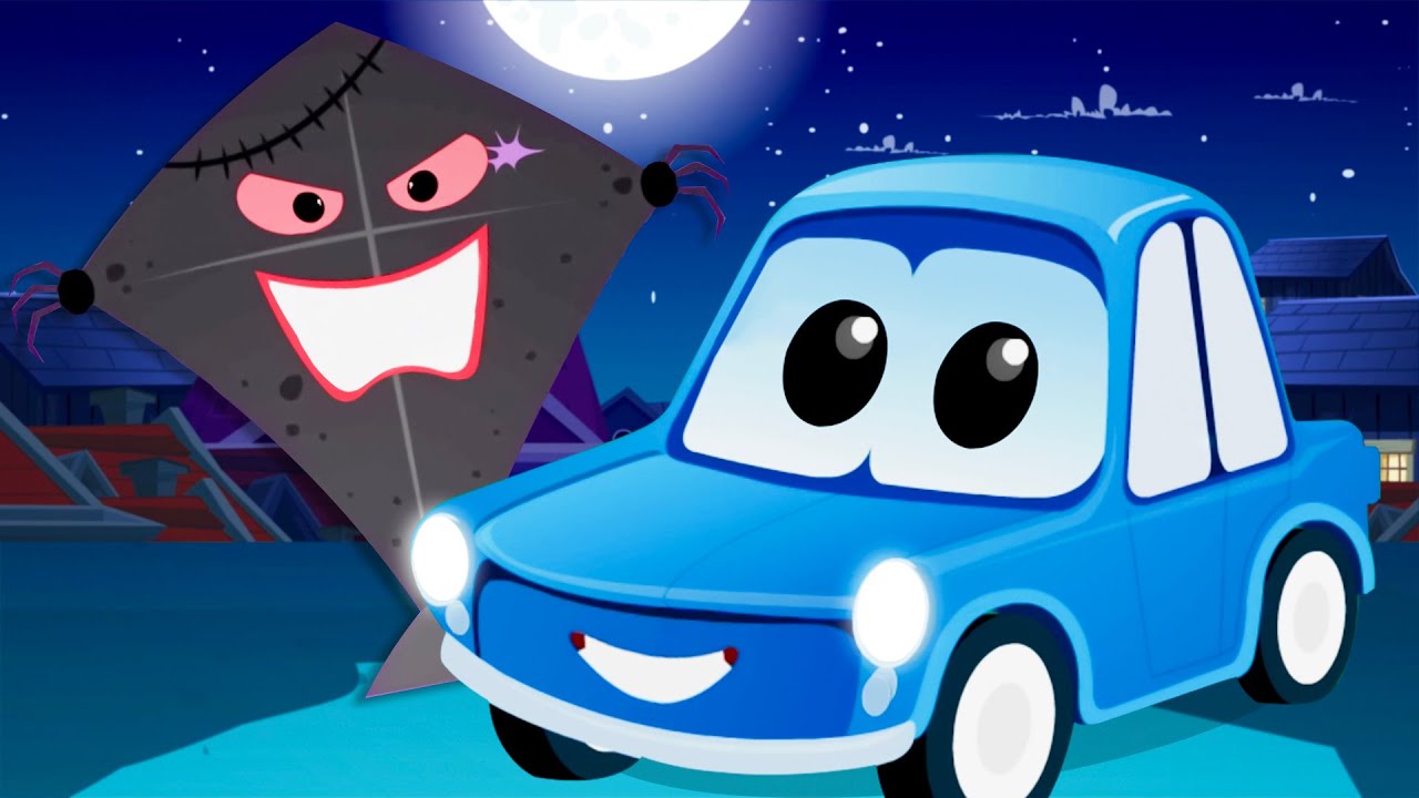 Haunted Kite & More Halloween Car Cartoon Videos for Kids