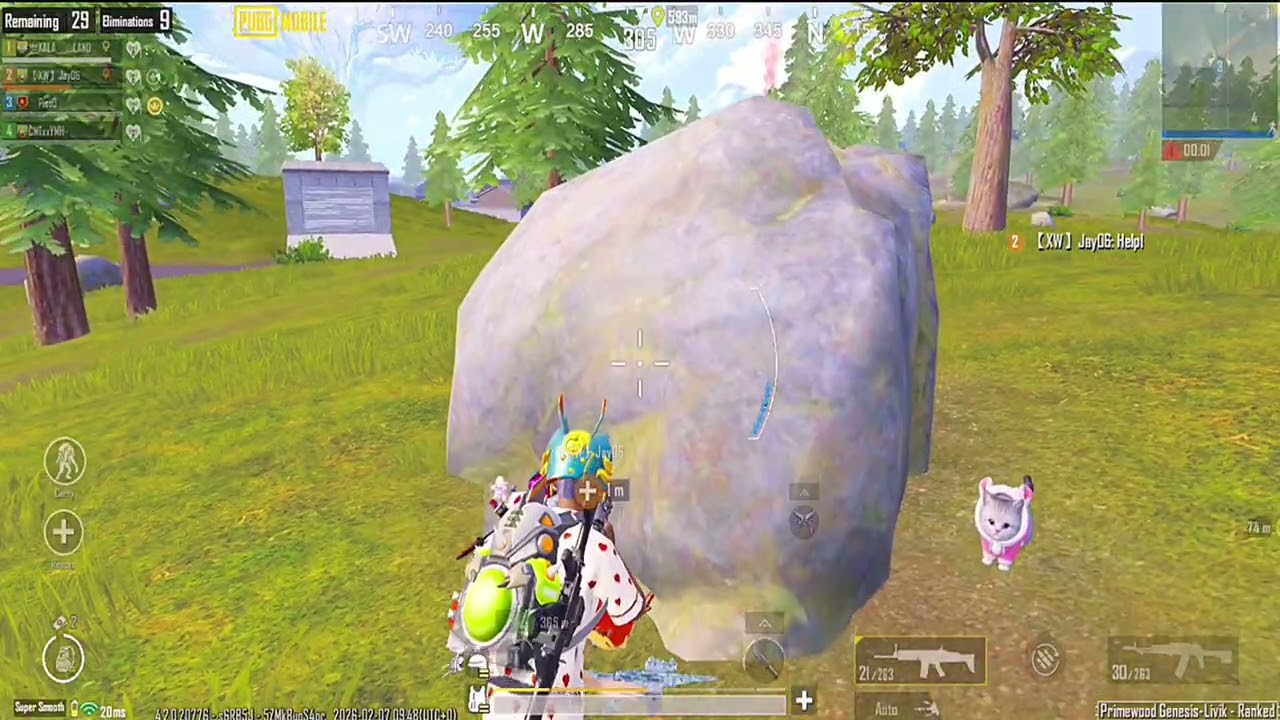 Pubg Mobile | 5 Ngón Không Gyro Bắn Bot Livik