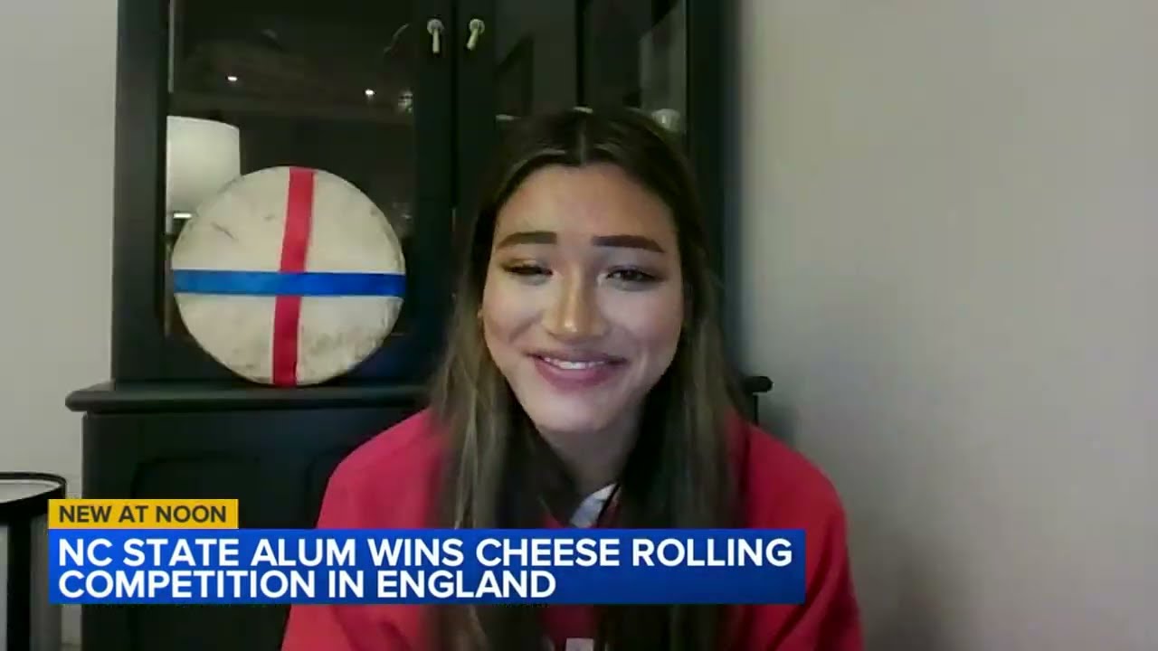 NC State alum tumbles into fame with cheese roll trophy