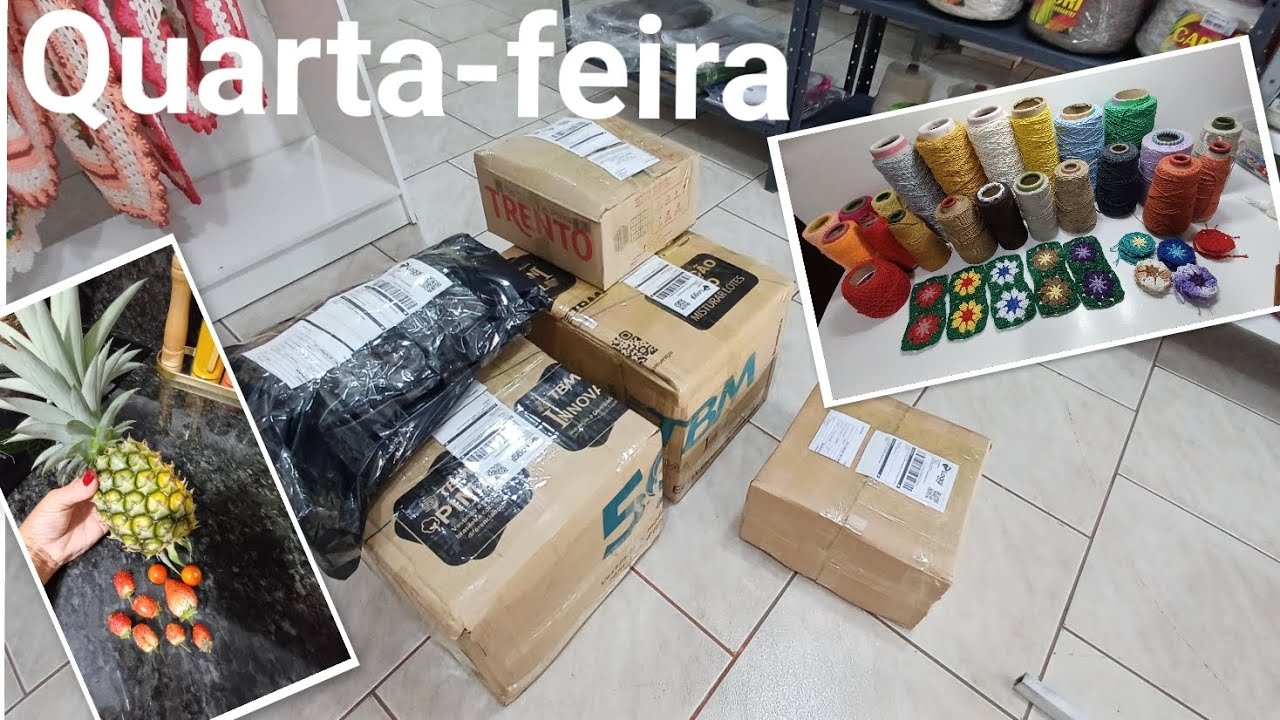 Colheita/ Produção Nova e Envios 📦  Vem Conferir 😊 