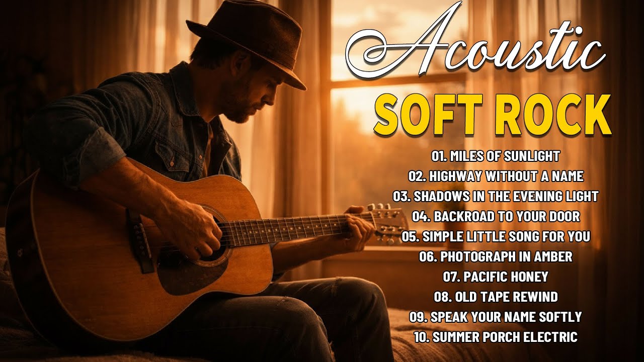 Timeless Acoustic Soft Rock - Soft Rock Memories Playlist of Love, Roads & Reflection
