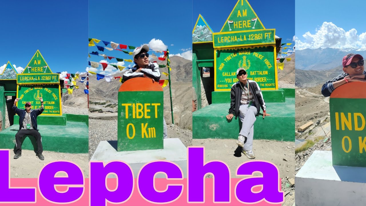 India border LEPCHA-La 12861 FT....#border #vlog #video #karma 