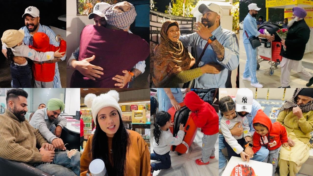 AUSTRALIA TO INDIA VISIT | FAMILY REACTION | BOUGHT NEW MAHINDRA CAR | GIFT UNBOXING | INDER & KIRAT