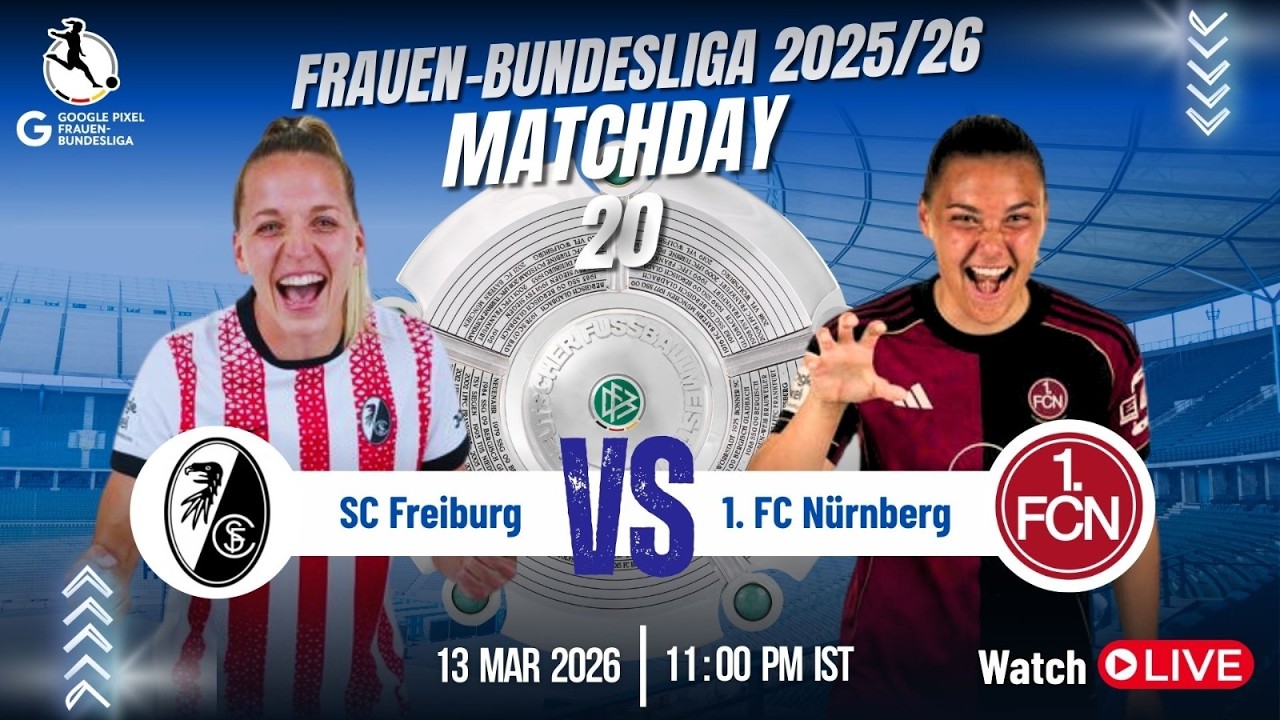 LIVE -  SV Werder Bremen vs Frankfurt| Frauen-Bundesliga | Doordarshan Sports