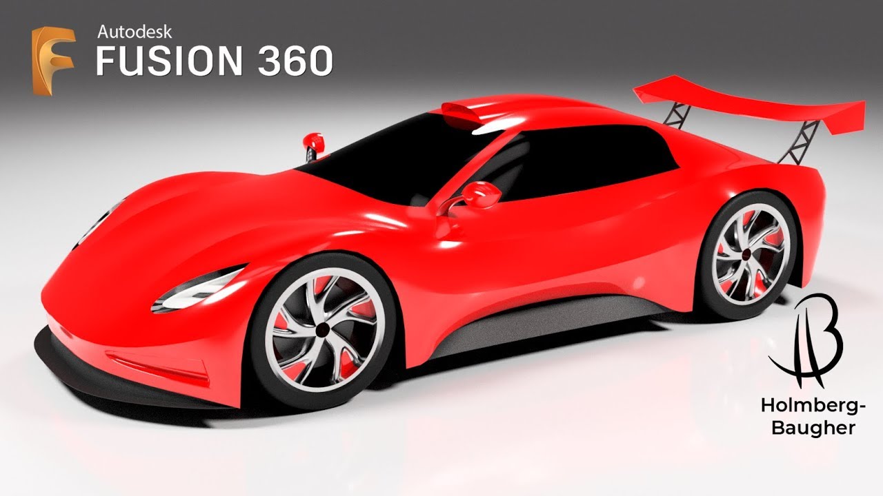 Car Design Speedrun 24 - Using Autodesk Fusion 360 - Supersport GT