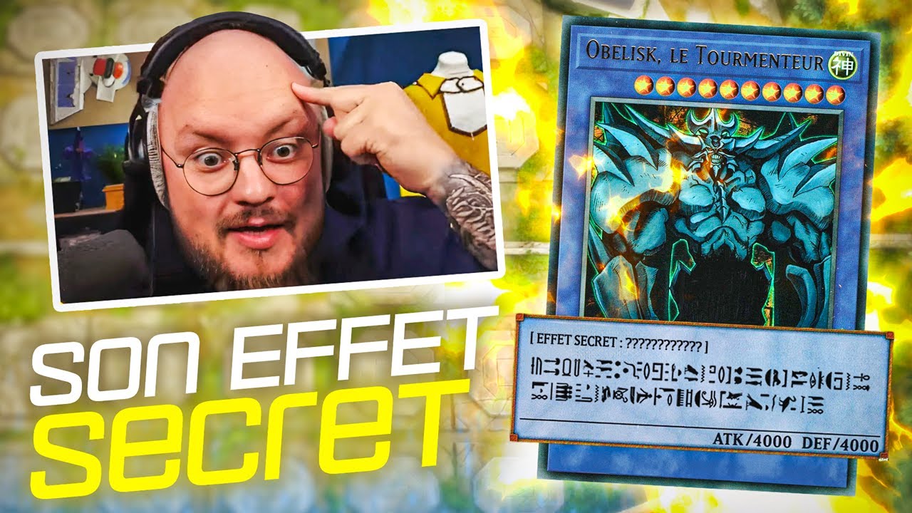 L'EFFET SECRET D'OBELISK LE TOURMENTEUR (mon adversaire en PLS)