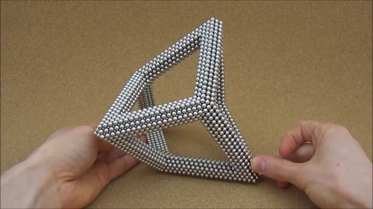 Tetrahedral Distorted Cube Frame (Zen Magnets)