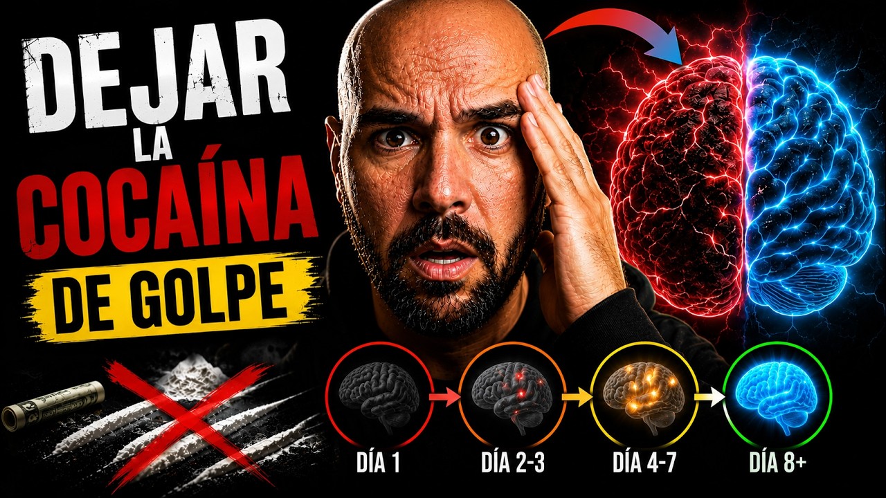 💪🧠【Cómo SUPERAR el Síndrome de ABSTINENCIA de la COCAÍNA】Cómo Dejar la Coca (de golpe)