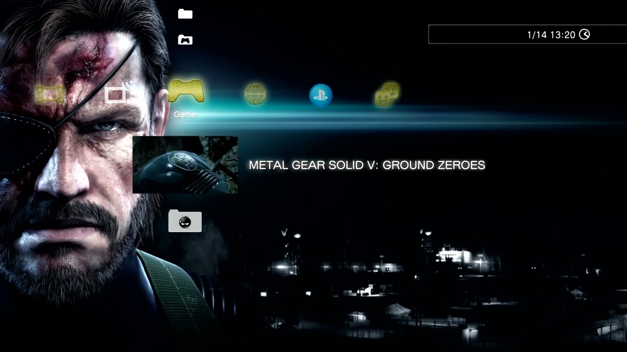 Metal Gear Solid V: Ground Zeroes (PS3) - XMB Menu Theme Music - High Quality