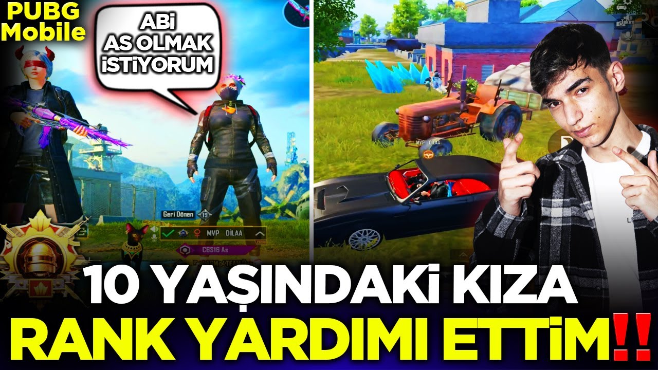 10 YAŞINDA TATLI KIZ ABİ YARDIM EDER MİSİN DEDİ... HESABINI FATİHE KASACAĞIM! / Pubg Mobile