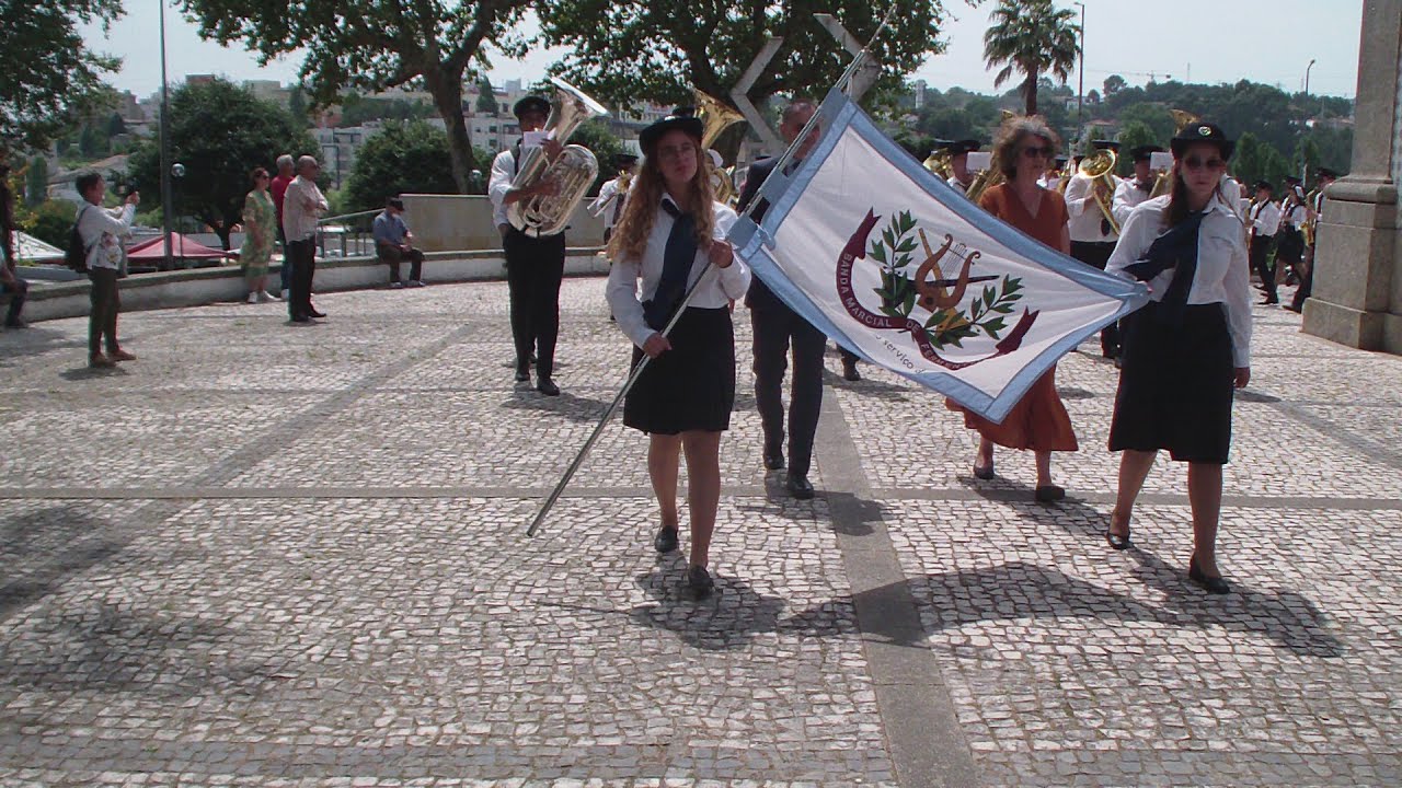 Banda Marcial de Fermentelos (Maestro: Hugo Oliveira) | Marcha DAMIÃO SILVA de Vitor Resende