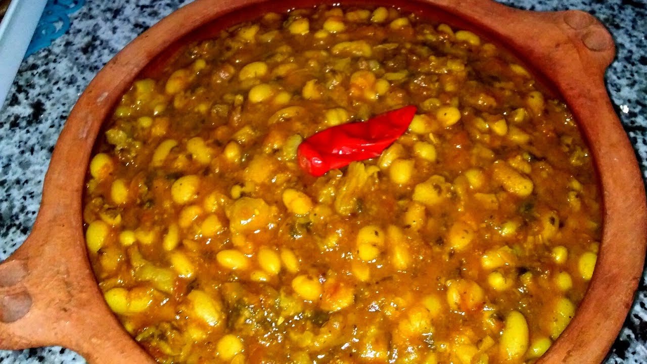أسهل وأفضل طريقة لتحضير الفاصوليا أو اللوبيا البيضاء بالقديد شكل جميل وطعم عجيب 🌶️😋