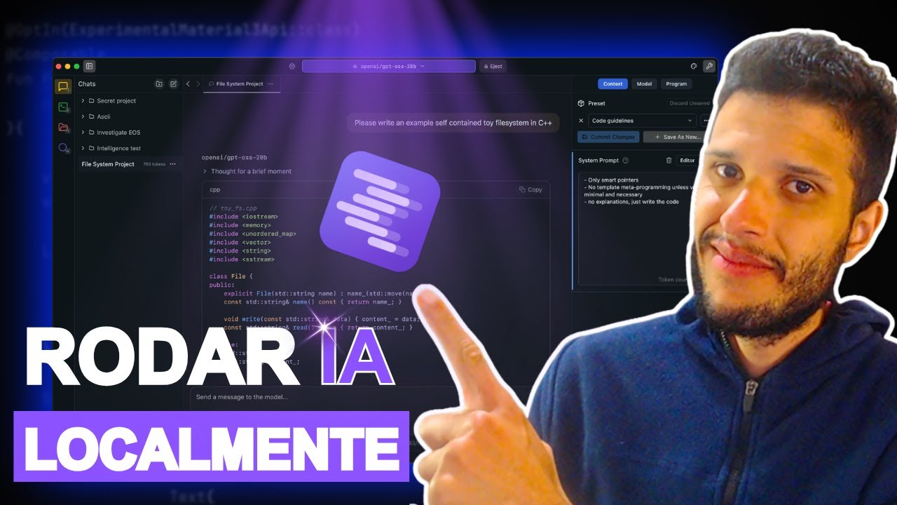 Como Rodar Modelos de IA localmente no seu PC 100% Offline - Curso Completo