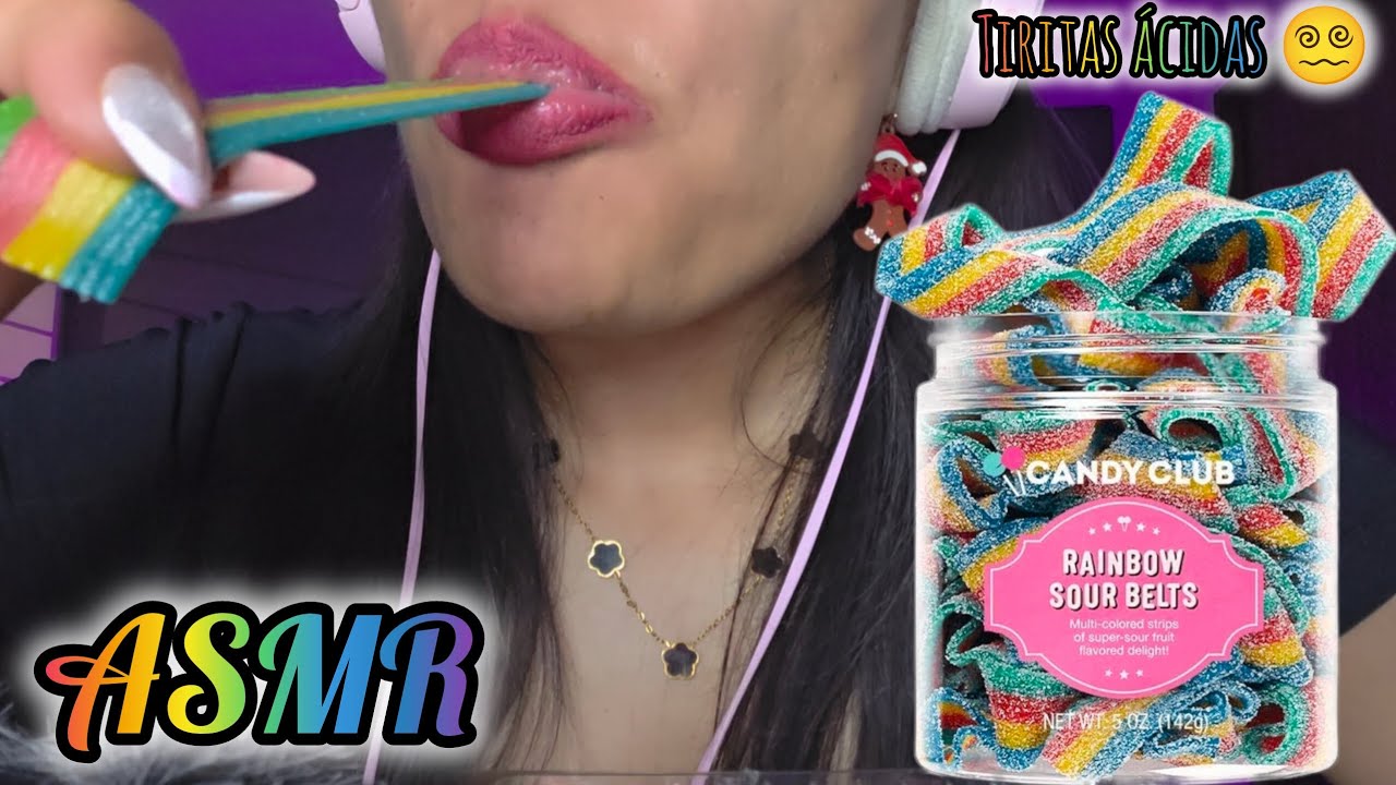 ASMR | SONIDOS PEGAJOSOS Y CHICLOSOS | SUPER RELAJANTE #asmr #asmrmouthsounds 