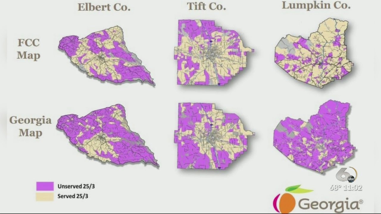 A new report shows that the rural broadband situation in Georgia is worse than first thought