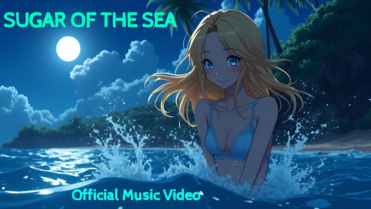 Sugar of the Sea 🌊 | Official Cinematic Anime Music Video | Mermaid Fantasy in Hawaii