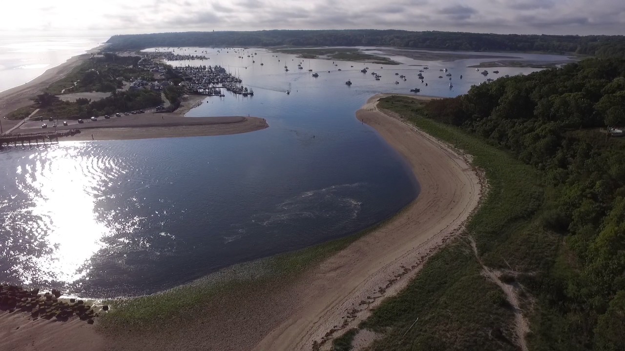 Flying Phantom 3 over Cedar Beach, Long Island, May 2017