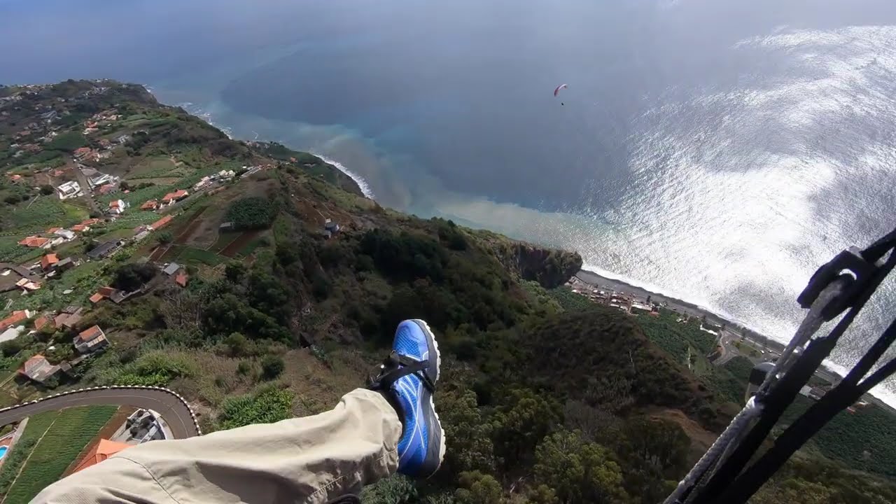 Ilha da Madeira, vôos de parapente em outubro de 2024