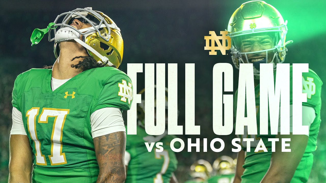 FULL GAME | Notre Dame Football vs No. 6 Ohio State (2023)