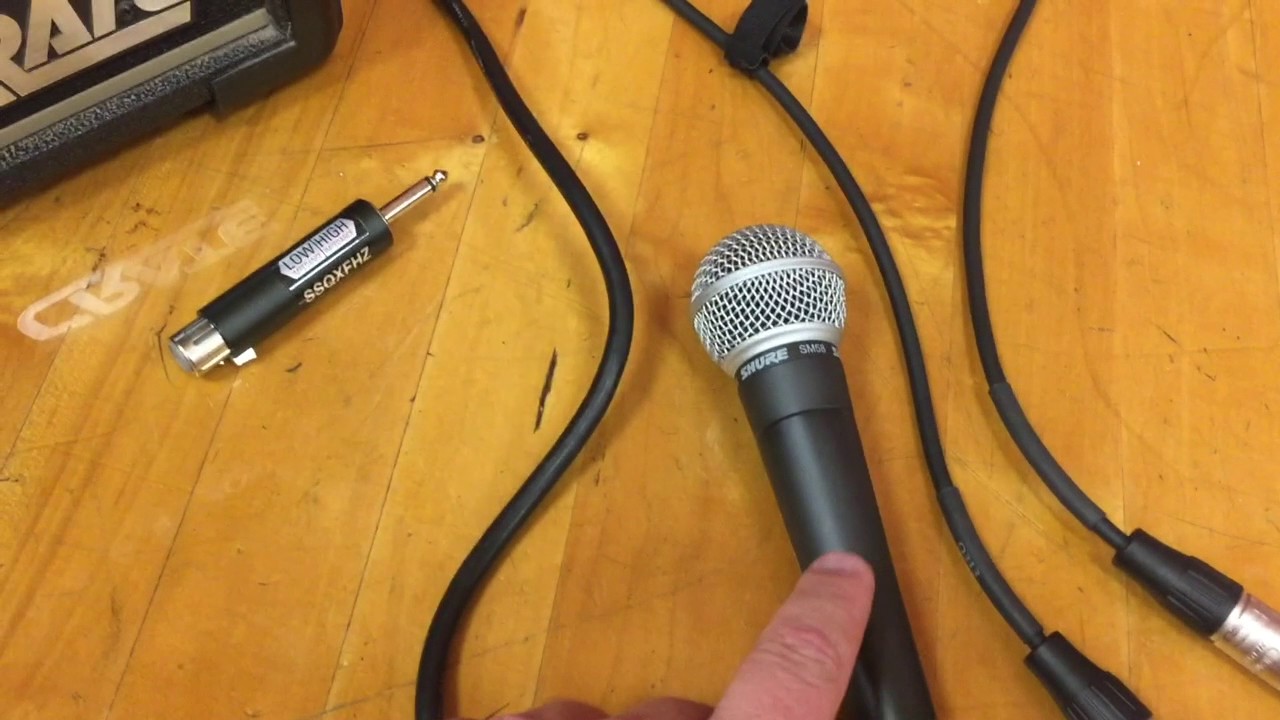 How To use a guitar amp as a PA system