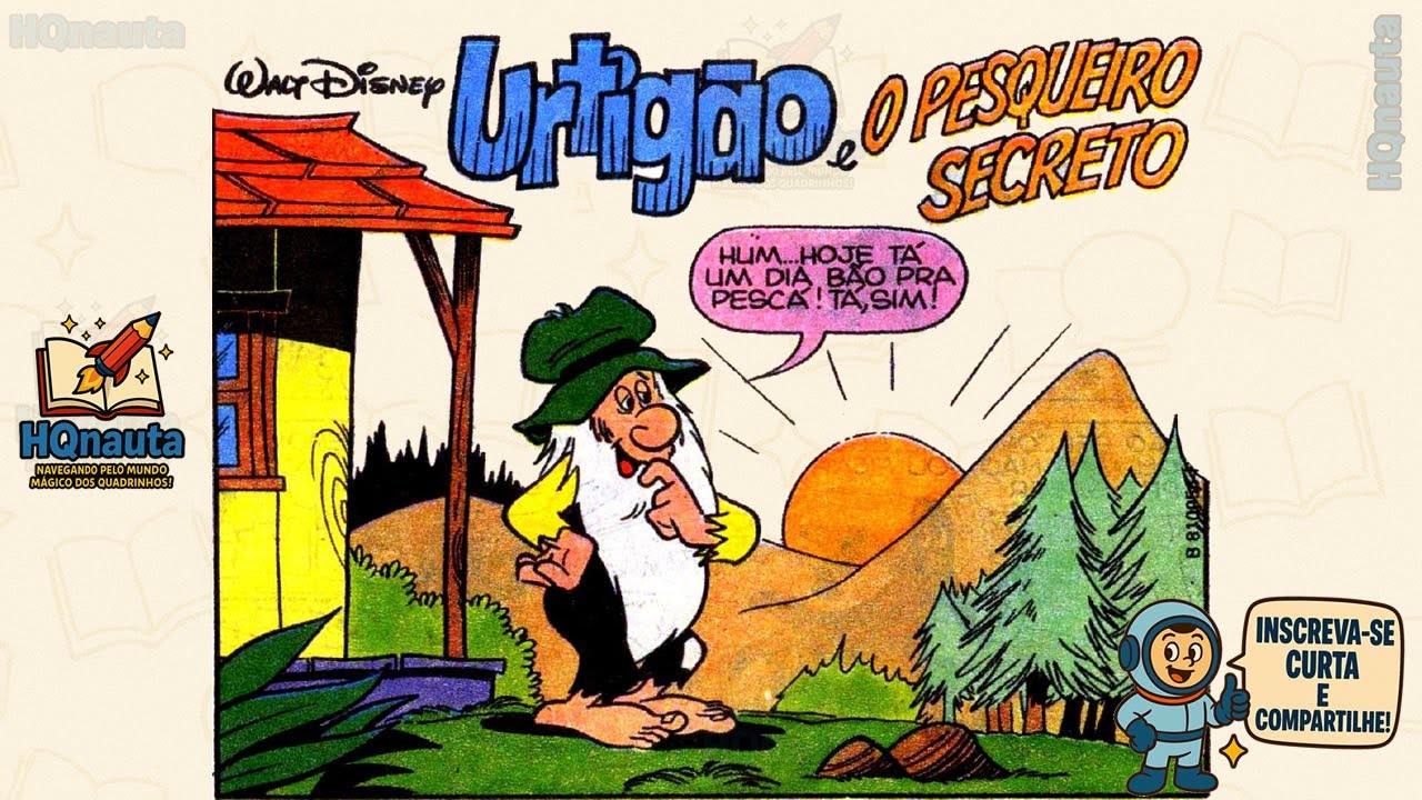 ✅Urtigão O Pesqueiro Secreto – HQ Narrada | Aventura Caipira e Muito Humor!
