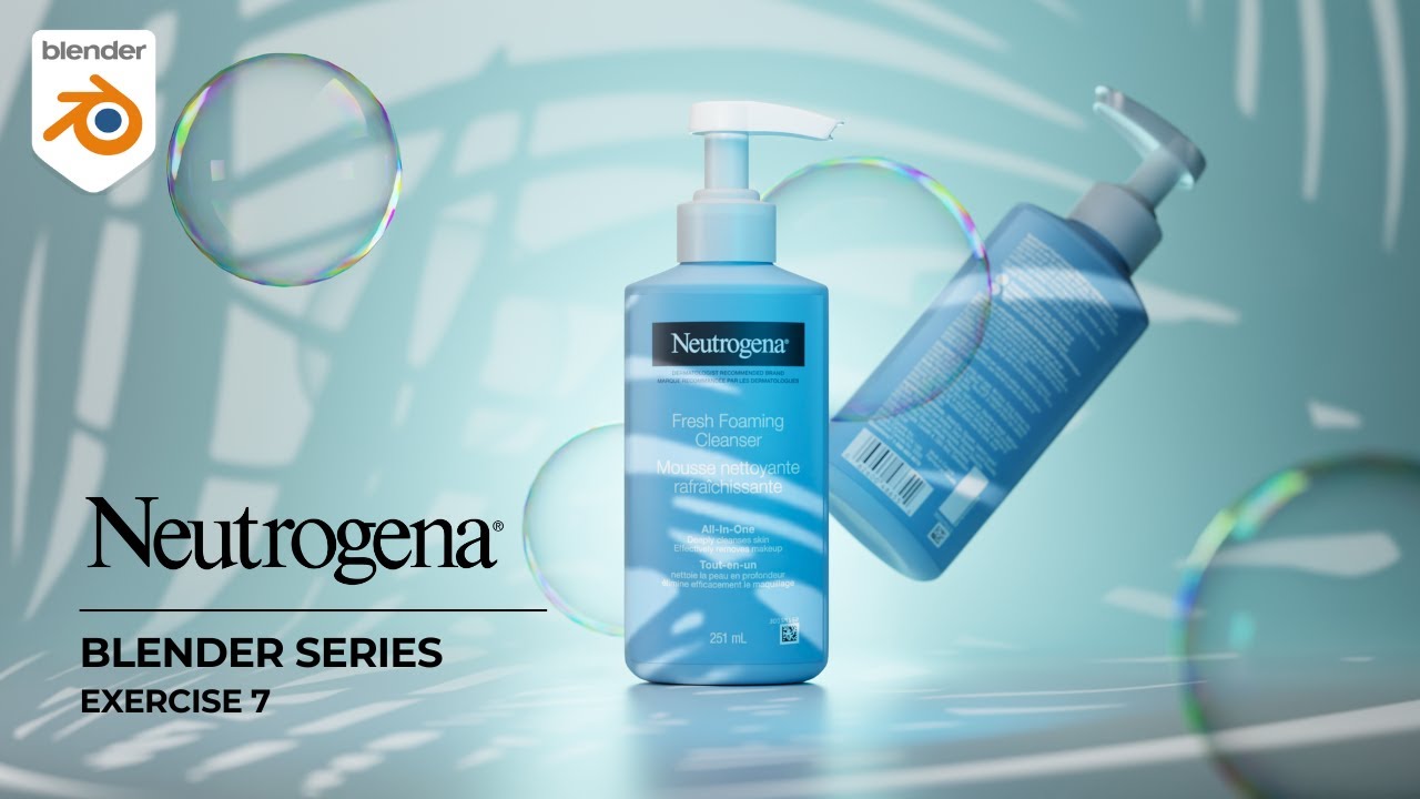 Blender Product Rendering Tutorial / Exercise 7 #blenderexercise