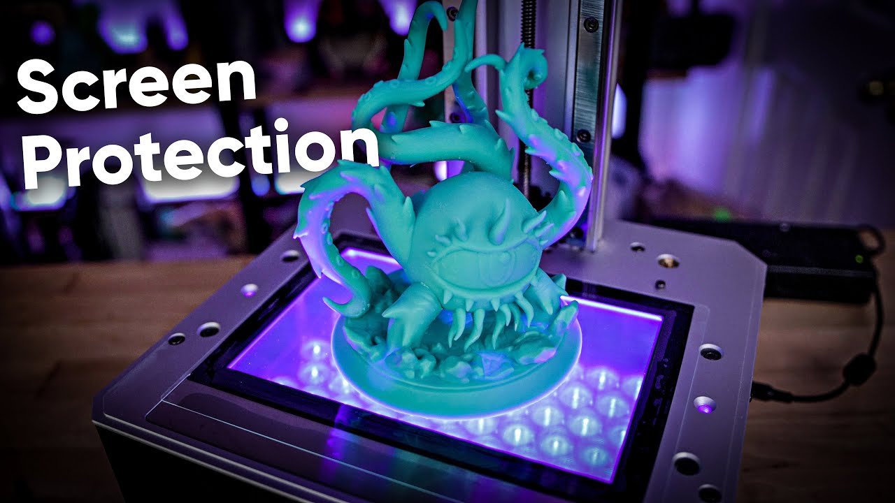 Защитите свои 3D-принтеры на основе смолы — защитные пленки Mach5ive