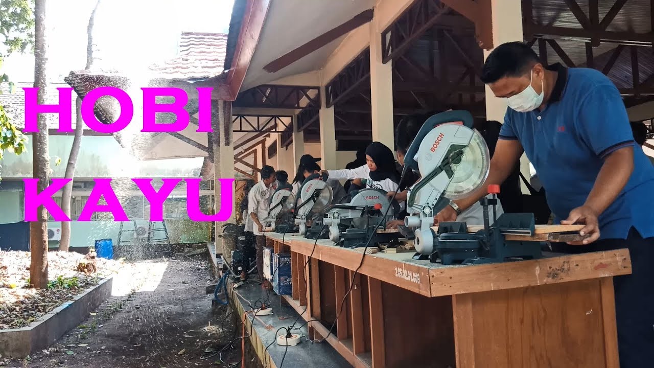 BELAJAR MEMBUAT JAM DINDING DARI KAYU BEKAS (HOBI KAYU)