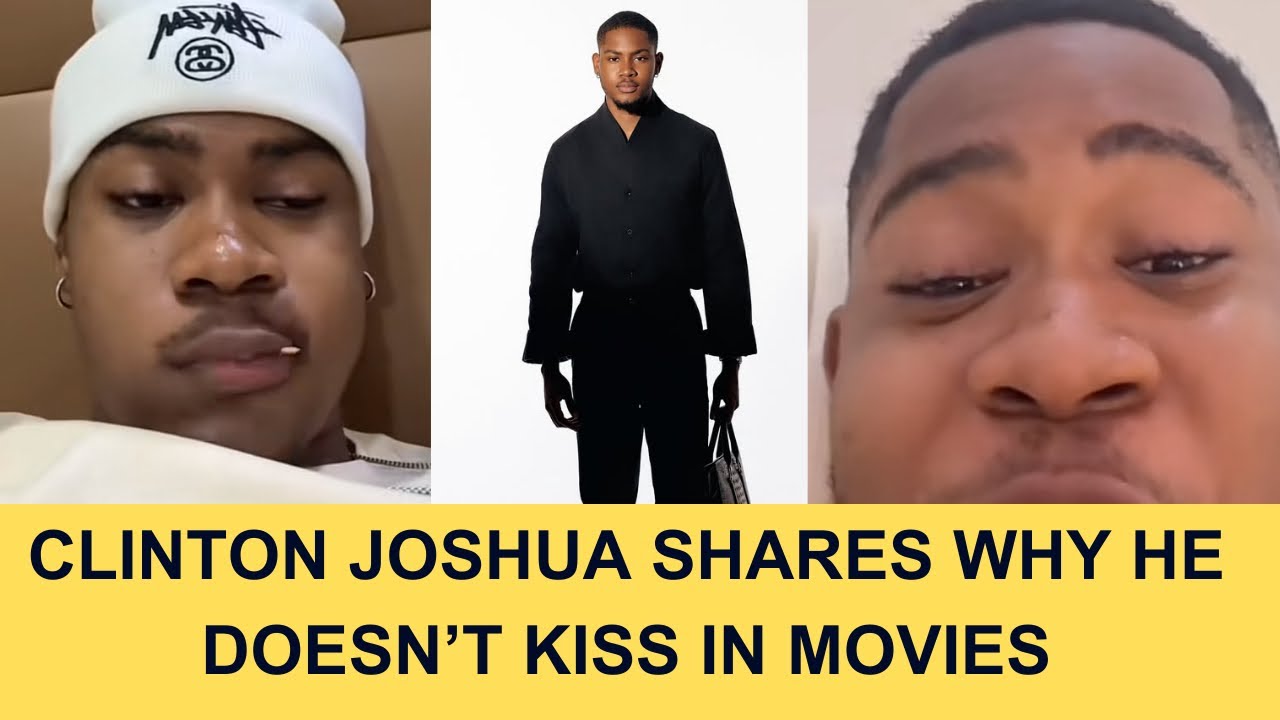 Clinton Joshua Share Why He Doesn’t K!ss in Movies  #shorts #viralvideo #short