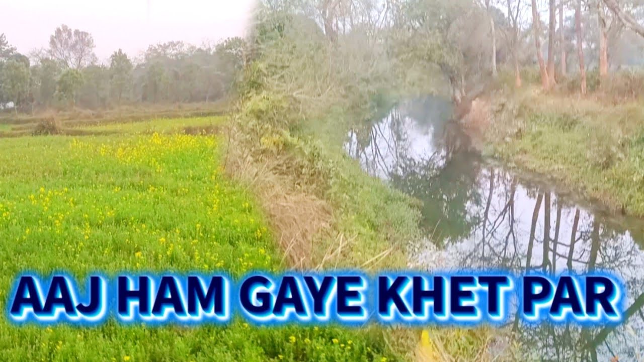 Aaj gaye khet par 🤣🤣#vlog #farming #funny 