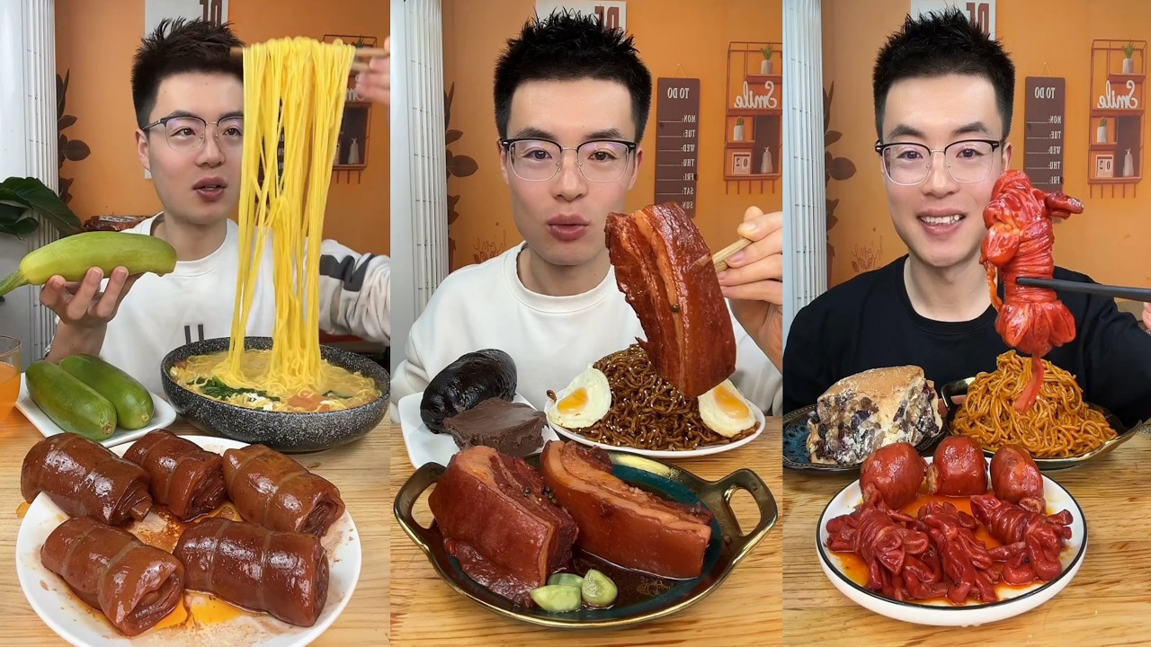 【ASMR】【MUKBANG】東坡肉 BRAISED PORK BELLY | EATING SHOW |CHINESE MUKBANG |食べ |吃播 FANG ASMR #咀嚼音 #220