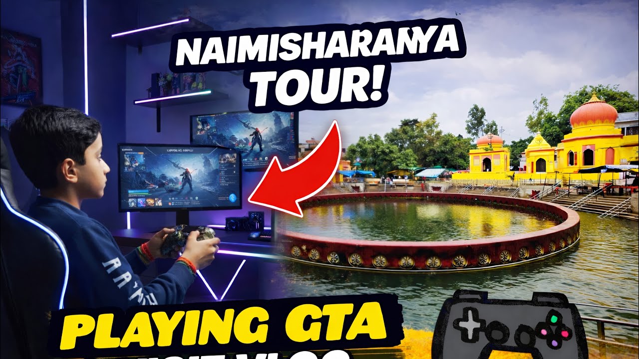 GTA Khelte-Khelte Naimisharanya Pahunch Gaye 😱 |
