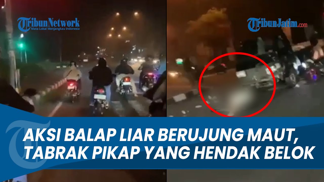 DETIK-DETIK AKSI BALAP LIAR DI MAGELANG BERUJUNG MAUT