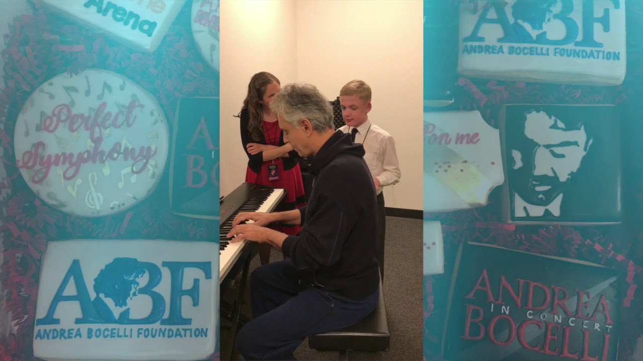 Meeting Andrea Bocelli