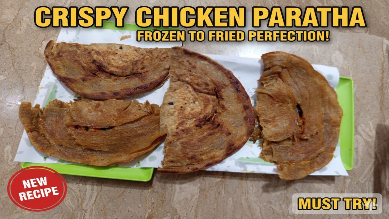 How to Make Perfect Frozen Chicken Parathas & Crispy Fries at Home Mom's Comfort Food