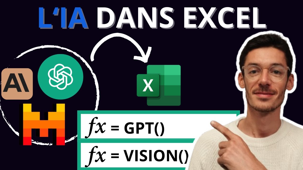 Utiliser l'IA (GPT, Claude) dans EXCEL - TUTORIEL complet
