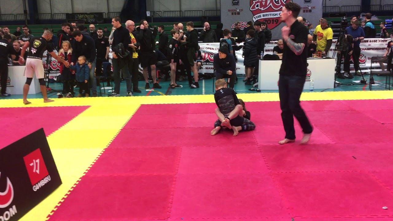 Combat Sports Academy's Elliott Cole taking gold at the ADCC British Open 2019