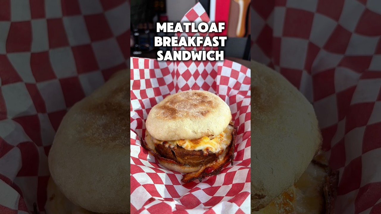Seattle Breakfast: Meatloaf Breakfast Sandwich @ Take 5 Urban Market
