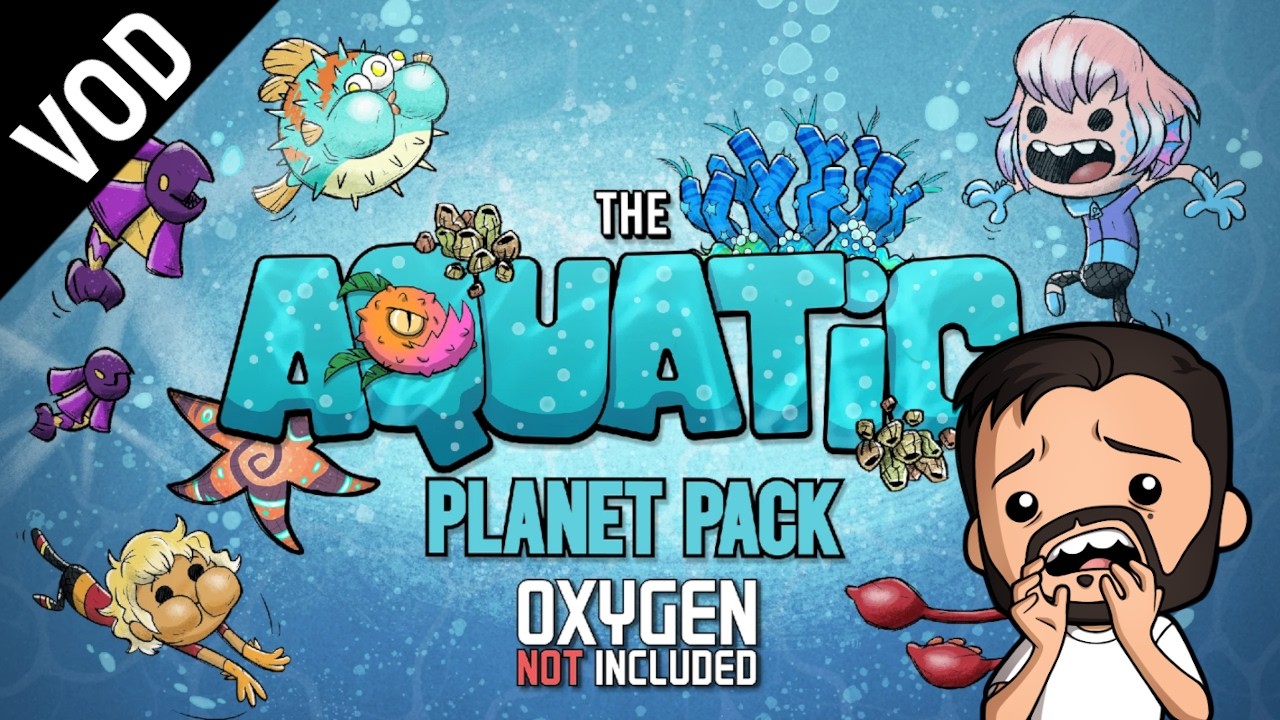 Let's get wet! Aquatic DLC new colony! | ONI Echo Live | Jun 17th 2026