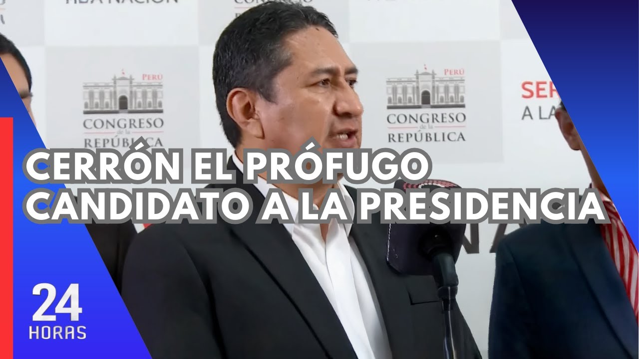 Vladimir Cerr&oacute;n anuncia que 