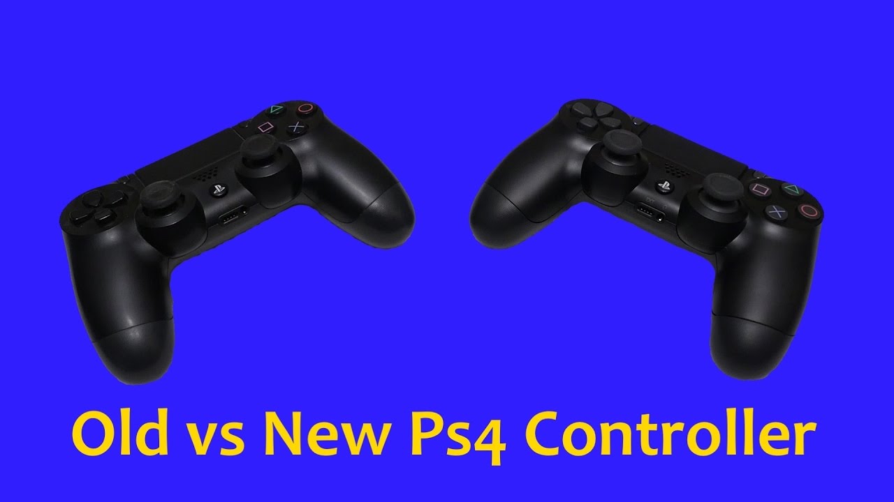 PS4 Controller - Old vs New
