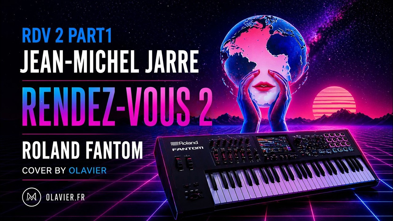 JM JARRE - RENDEZ-VOUS 2 PART1 (Roland Fantom Cover by Olavier)