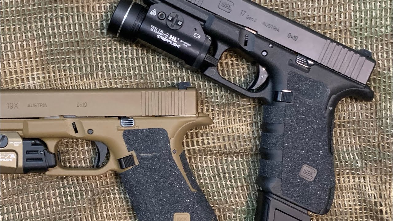 Glock 17 versus Glock 19X